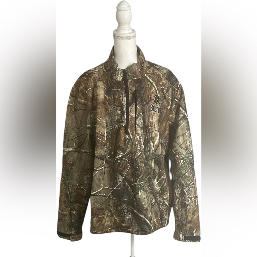 Bushnell Camo Quarter Zip Pullover – Hunting Outdoor Realtree Style.